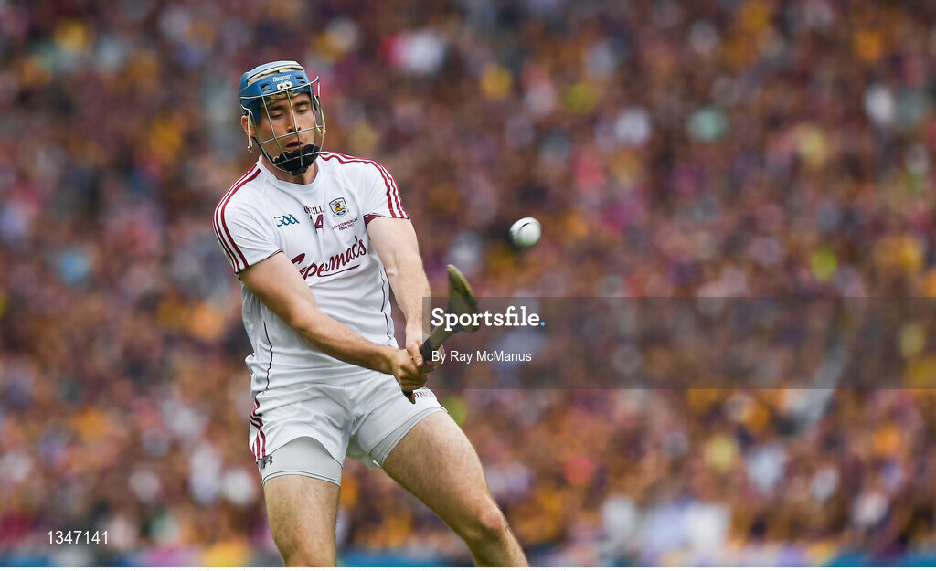 2 July 2017; Conor Cooney of Galway during the Leinster GAA Hurling Senior Championship Final match between Galway and Wexford at Croke Park in Dublin. Photo by Ray McManus/Sportsfile