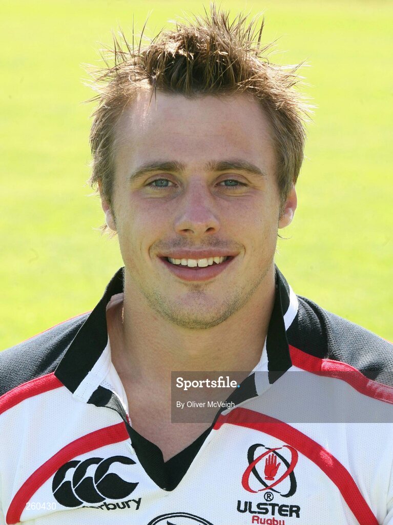 23 July 2007; Tommy Bowe, Ulster. Ulster Rugby Team Portraits, Newforge Country Club, Belfast, Co. Antrim. Picture credit: Oliver McVeigh / SPORTSFILE