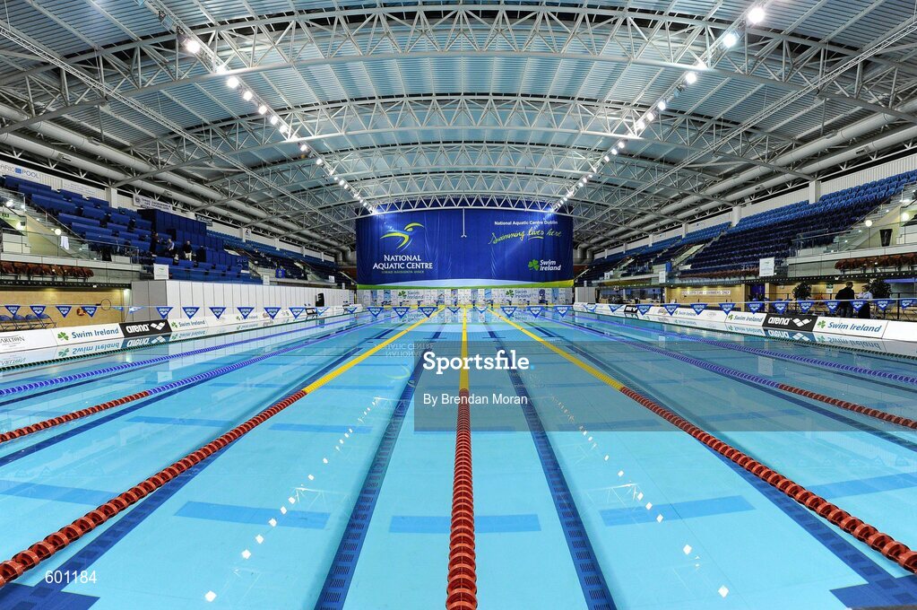 2 March 2012; A general view of the National Aquatic Centre during the Irish Long Course National Swimming Championships/Olympic Trials. National Aquatic Centre, Abbotstown, Dublin. Picture credit: Brendan Moran / SPORTSFILE