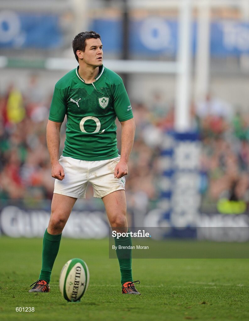 25 February 2012; Jonathan Sexton, Ireland. RBS Six Nations Rugby Championship, Ireland v Italy, Aviva Stadium, Lansdowne Road, Dublin. Picture credit: Brendan Moran / SPORTSFILE