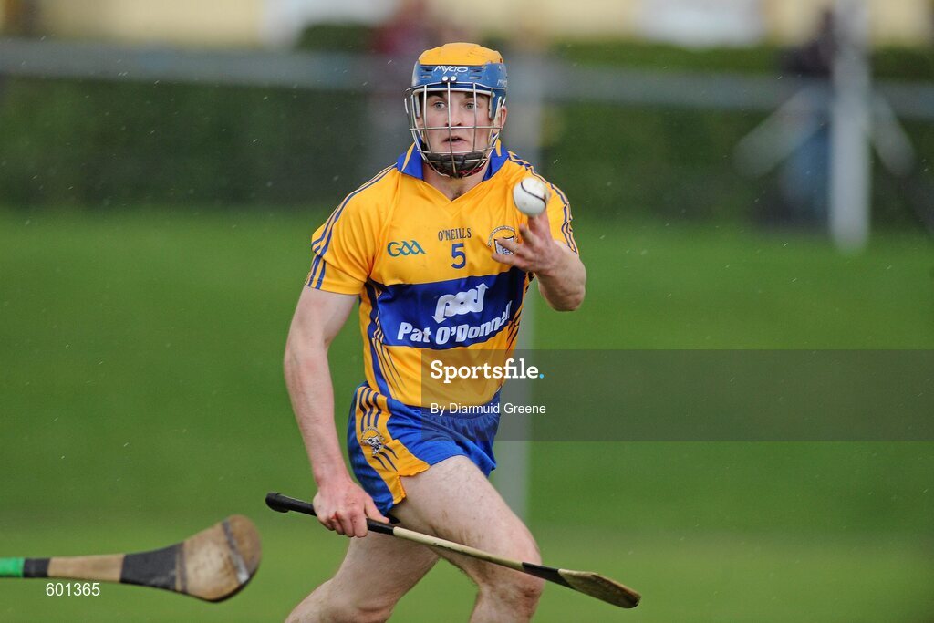 4 March 2012; Seadna Morey, Clare. Waterford Crystal Cup Hurling Final, Clare v Tipperary, O'Garney Park, Sixmilebridge, Co. Clare. Picture credit: Diarmuid Greene / SPORTSFILE
