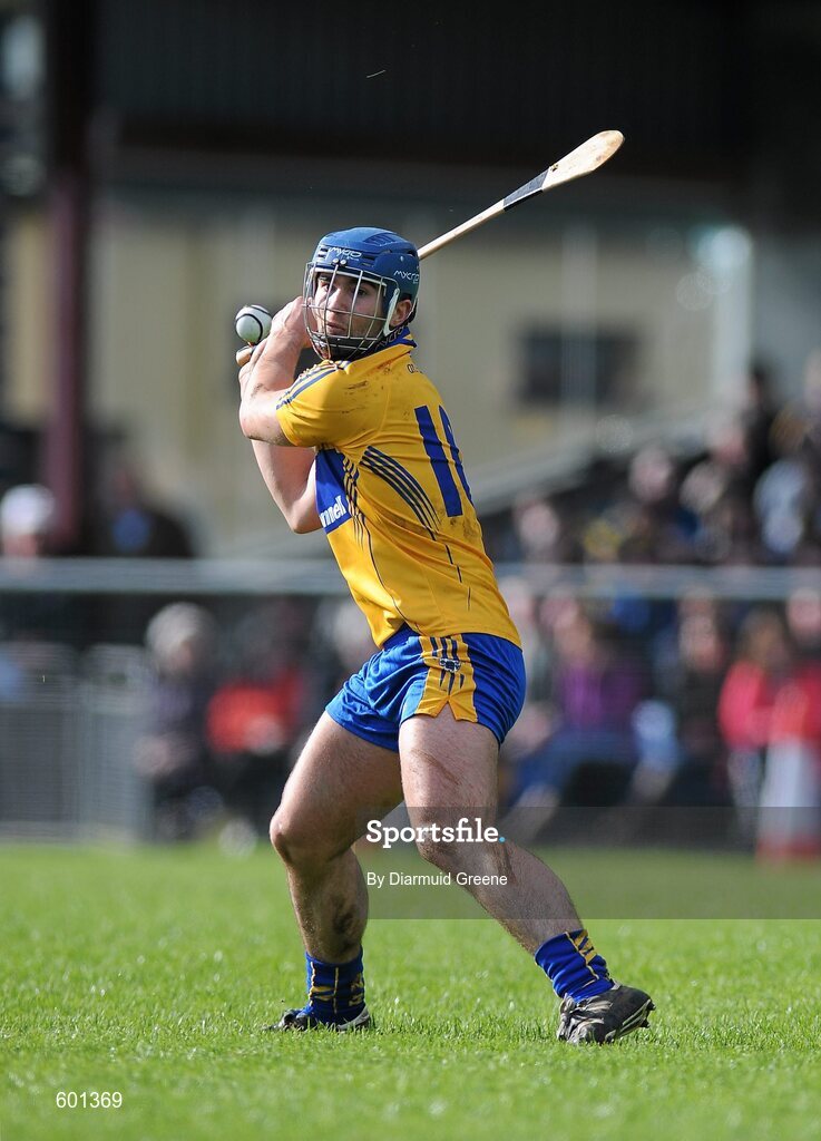 4 March 2012; Camin Morey, Clare. Waterford Crystal Cup Hurling Final, Clare v Tipperary, O'Garney Park, Sixmilebridge, Co. Clare. Picture credit: Diarmuid Greene / SPORTSFILE