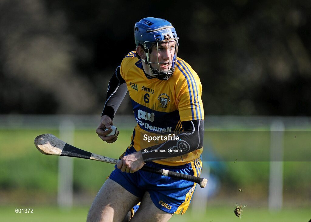 4 March 2012; James McInerney, Clare. Waterford Crystal Cup Hurling Final, Clare v Tipperary, O'Garney Park, Sixmilebridge, Co. Clare. Picture credit: Diarmuid Greene / SPORTSFILE