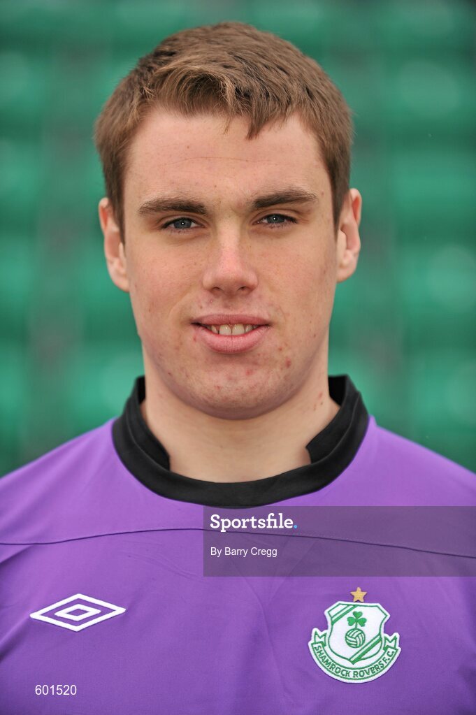 6 March 2012; Conor Wynn, Shamrock Rovers. Shamrock Rovers Team and Portraits, Tallaght Stadium, Tallaght, Dublin. Picture credit: Barry Cregg / SPORTSFILE