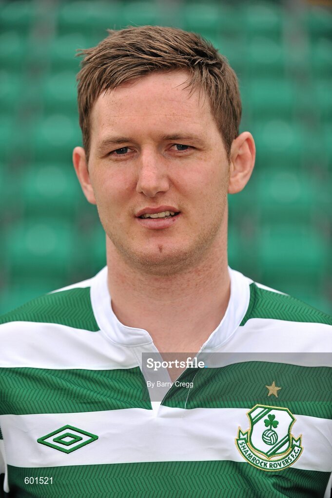 6 March 2012; Gary Twigg, Shamrock Rovers. Shamrock Rovers Team and Portraits, Tallaght Stadium, Tallaght, Dublin. Picture credit: Barry Cregg / SPORTSFILE