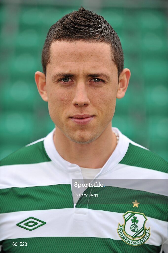 6 March 2012; Billy Dennehy, Shamrock Rovers. Shamrock Rovers Team and Portraits, Tallaght Stadium, Tallaght, Dublin. Picture credit: Barry Cregg / SPORTSFILE
