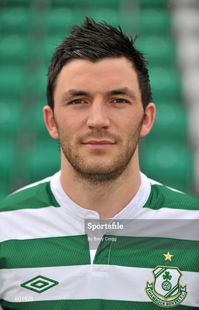 6 March 2012; Killian Brennan, Shamrock Rovers. Shamrock Rovers Team and Portraits, Tallaght Stadium, Tallaght, Dublin. Picture credit: Barry Cregg / SPORTSFILE