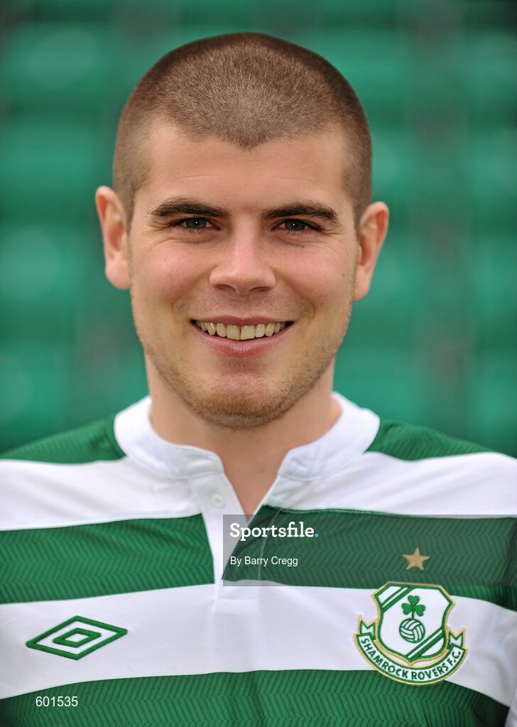 6 March 2012; Conor Powell, Shamrock Rovers. Shamrock Rovers Team and Portraits, Tallaght Stadium, Tallaght, Dublin. Picture credit: Barry Cregg / SPORTSFILE