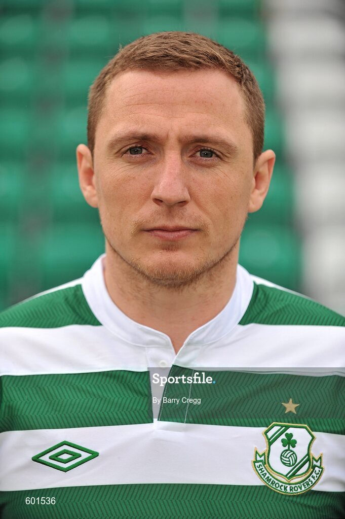 6 March 2012; Gary O'Neill, Shamrock Rovers. Shamrock Rovers Team and Portraits, Tallaght Stadium, Tallaght, Dublin. Picture credit: Barry Cregg / SPORTSFILE