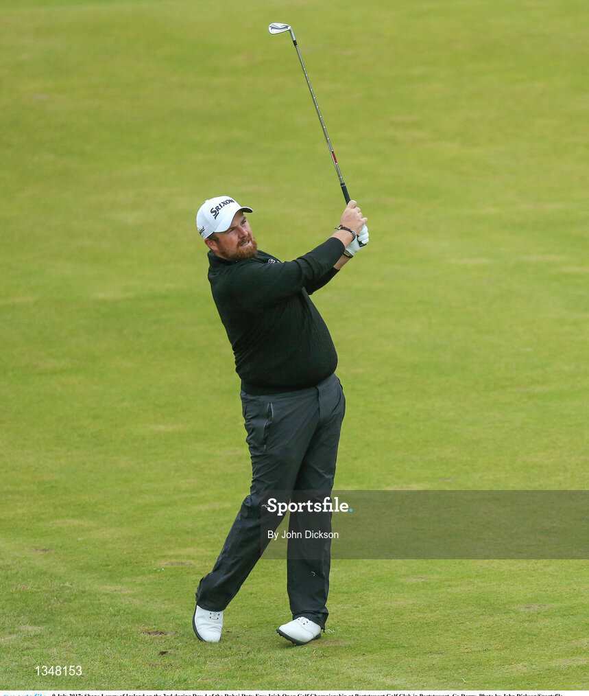 9 July 2017; Shane Lowry of Ireland on the 2nd during Day 4 of the Dubai Duty Free Irish Open Golf Championship at Portstewart Golf Club in Portstewart, Co Derry. Photo by John Dickson/Sportsfile