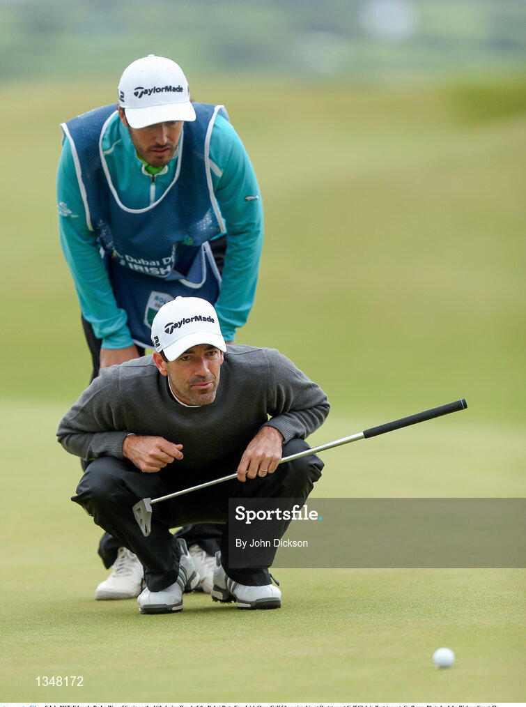 9 July 2017; Eduardo De La Riva of Spain on the 16th during Day 4 of the Dubai Duty Free Irish Open Golf Championship at Portstewart Golf Club in Portstewart, Co Derry. Photo by John Dickson/Sportsfile