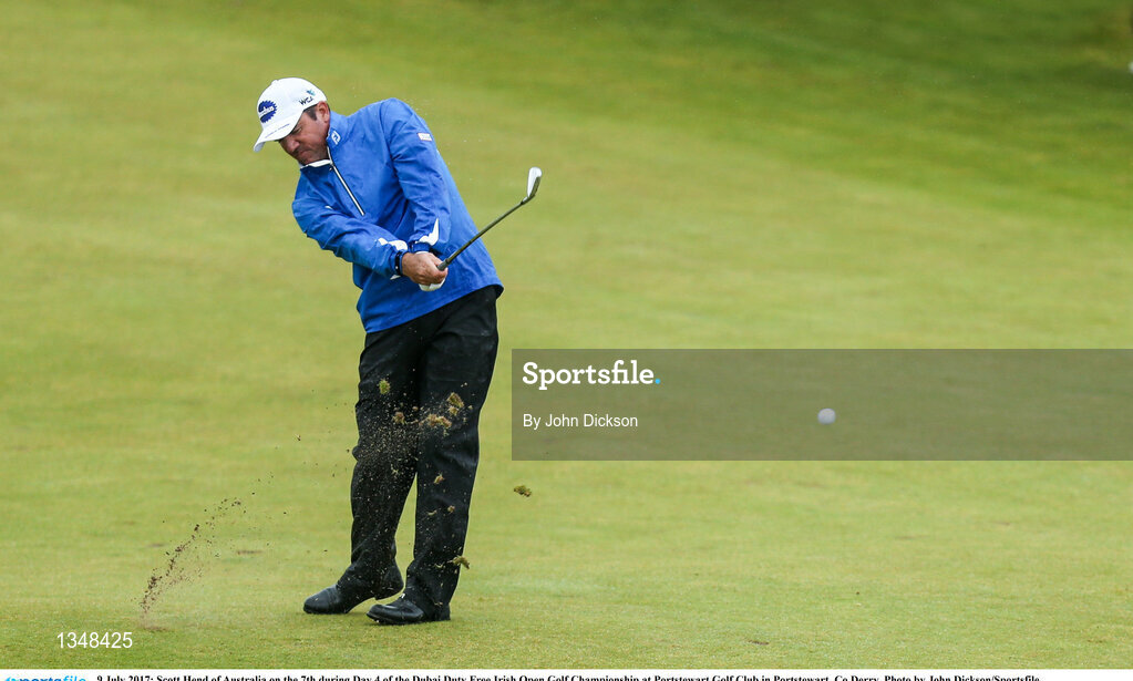 9 July 2017; Scott Hend of Australia on the 7th during Day 4 of the Dubai Duty Free Irish Open Golf Championship at Portstewart Golf Club in Portstewart, Co Derry. Photo by John Dickson/Sportsfile
