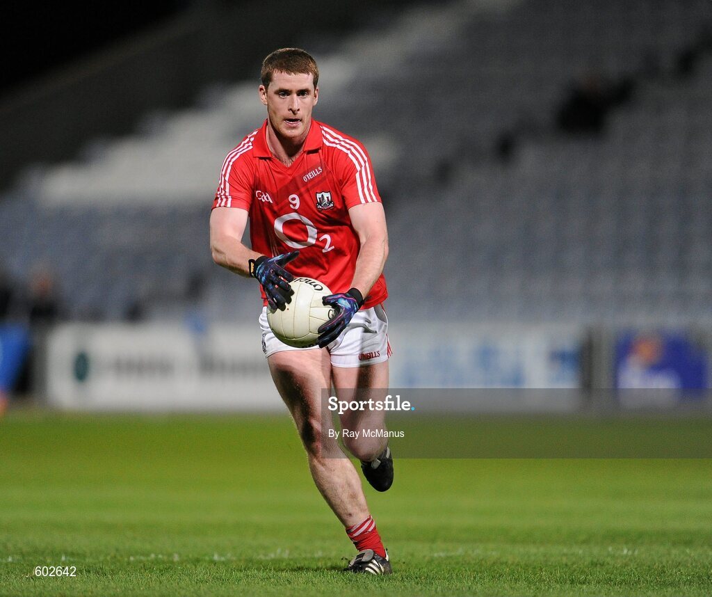 10 March 2012; Fintan Goold, Cork. Allianz Football League, Division 1, Round 4, Laois v Cork, O'Moore Park, Portlaoise, Co. Laois. Picture credit: Ray McManus / SPORTSFILE