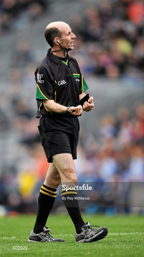 11 March 2012; Match referee Michael Collins. Allianz Football League Division 1, Round 4, Dublin v Armagh, Croke Park, Dublin. Picture credit: Ray McManus / SPORTSFILE