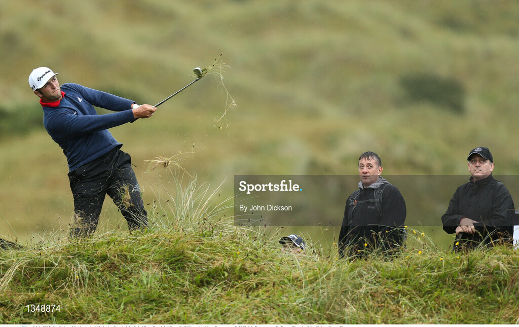 9 July 2017; Jon Rahm of Spain on the 16th during Day 4 of the Dubai Duty Free Irish Open Golf Championship at Portstewart Golf Club in Portstewart, Co Derry. Photo by John Dickson/Sportsfile