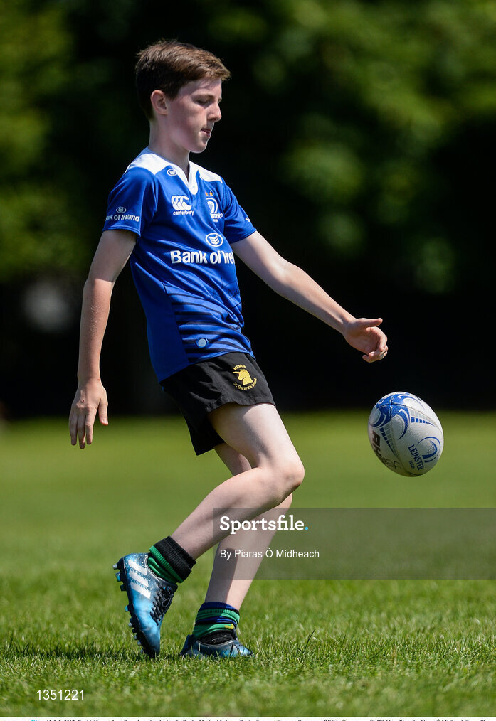 12 July 2017; David Aherne, from Bray, in action during the Bank of Ireland Leinster Rugby Summer Camp at Greystones RFC in Greystones, Co Wicklow. Photo by Piaras Ó Mídheach/Sportsfile
