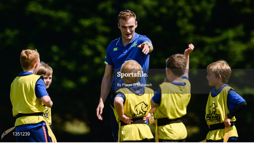 12 July 2017; Leinster player Nick McCarthy during the Bank of Ireland Leinster Rugby Summer Camp at Greystones RFC in Greystones, Co Wicklow. Photo by Piaras Ó Mídheach/Sportsfile