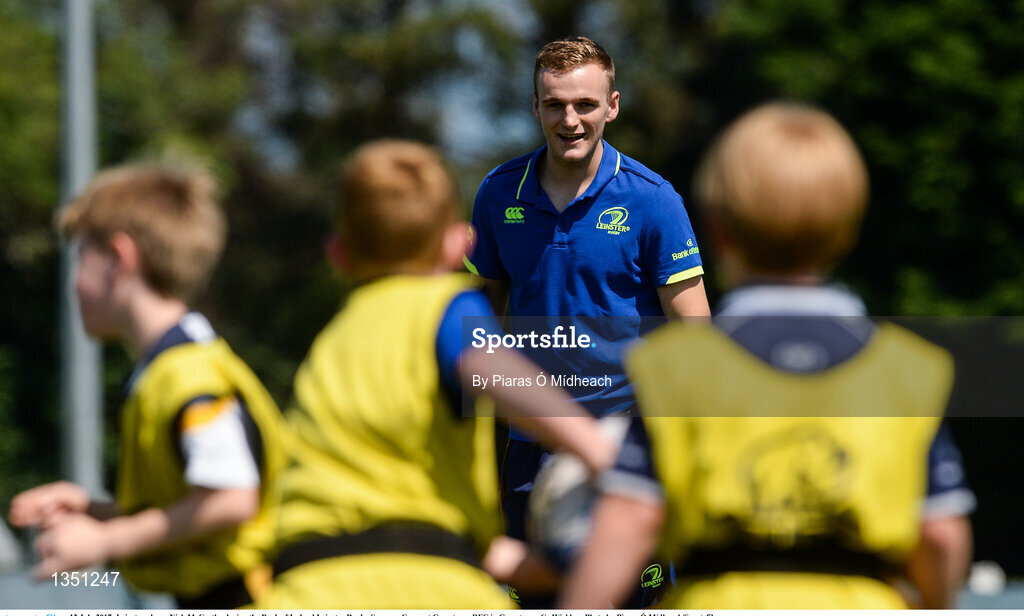 12 July 2017; Leinster player Nick McCarthy during the Bank of Ireland Leinster Rugby Summer Camp at Greystones RFC in Greystones, Co Wicklow. Photo by Piaras Ó Mídheach/Sportsfile