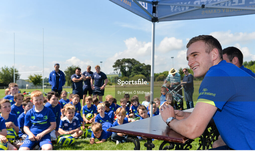 12 July 2017; Leinster player Nick McCarthy during the Bank of Ireland Leinster Rugby Summer Camp at Greystones RFC in Greystones, Co Wicklow. Photo by Piaras Ó Mídheach/Sportsfile