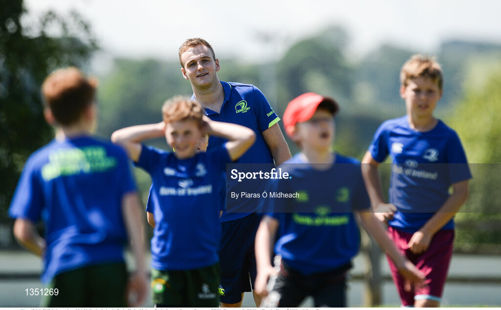12 July 2017; Leinster player Nick McCarthy during the Bank of Ireland Leinster Rugby Summer Camp at Greystones RFC in Greystones, Co Wicklow. Photo by Piaras Ó Mídheach/Sportsfile