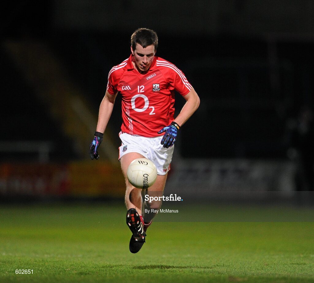 10 March 2012; Patrick Kelly, Cork. Allianz Football League, Division 1, Round 4, Laois v Cork, O'Moore Park, Portlaoise, Co. Laois. Picture credit: Ray McManus / SPORTSFILE