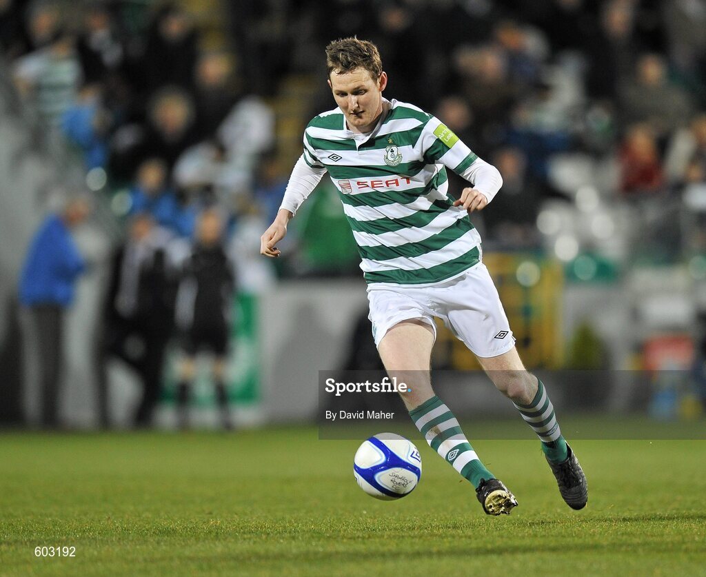 9 March 2012; Gary Twigg, Shamrock Rovers. Airtricity League Premier Division, Shamrock Rovers v Monaghan United, Tallaght Stadium, Tallaght, Dublin. Picture credit: David Maher / SPORTSFILE