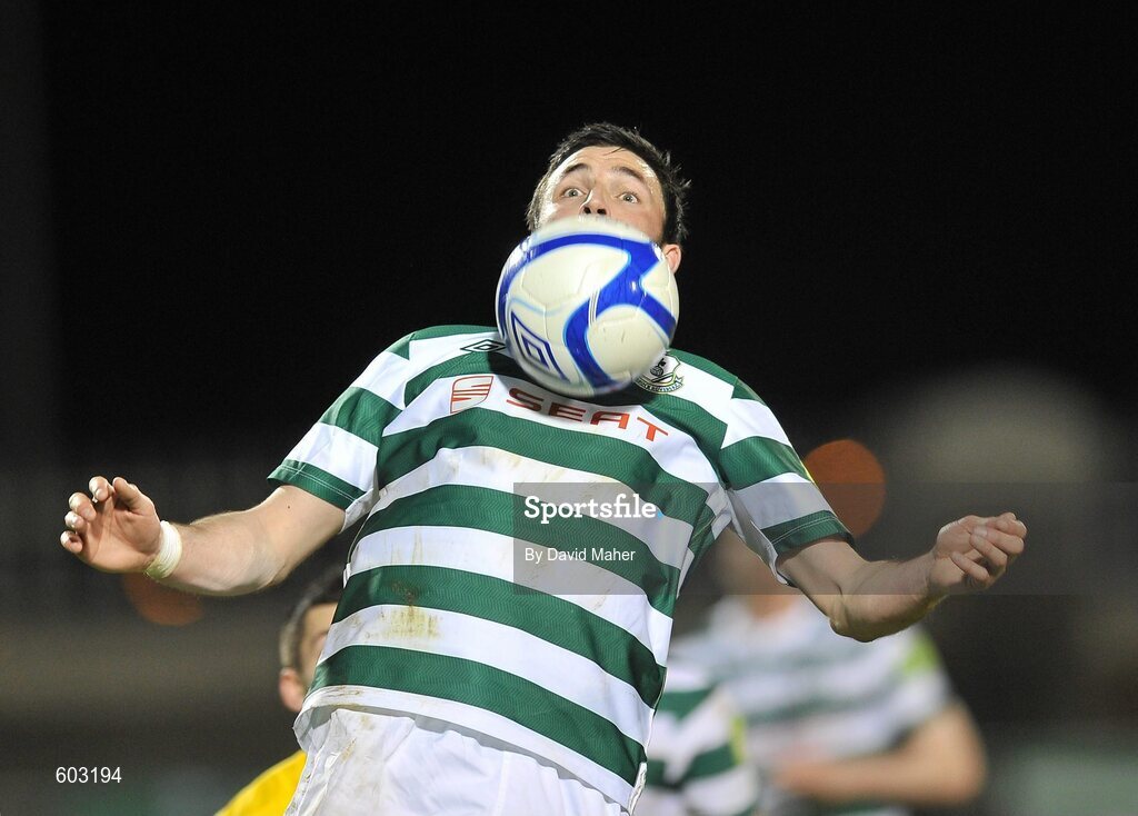 9 March 2012; Killian Brennan, Shamrock Rovers. Airtricity League Premier Division, Shamrock Rovers v Monaghan United, Tallaght Stadium, Tallaght, Dublin. Picture credit: David Maher / SPORTSFILE