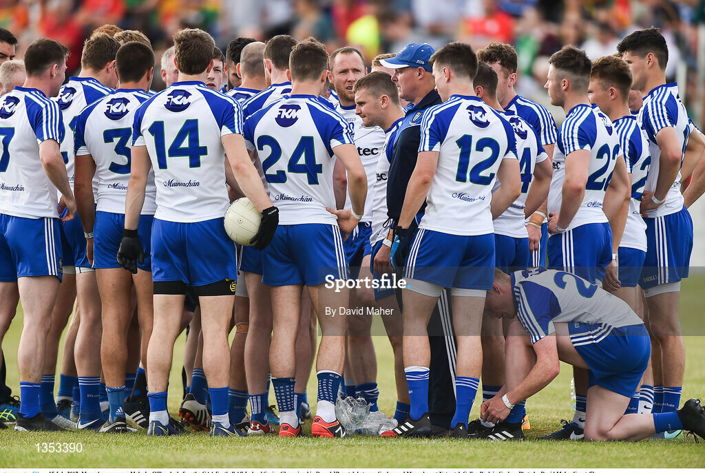 15 July 2017; Monaghan manager Malachy O'Rourke before the GAA Football All-Ireland Senior Championship Round 3B match between Carlow and Monaghan at Netwatch Cullen Park in Carlow. Photo by David Maher/Sportsfile