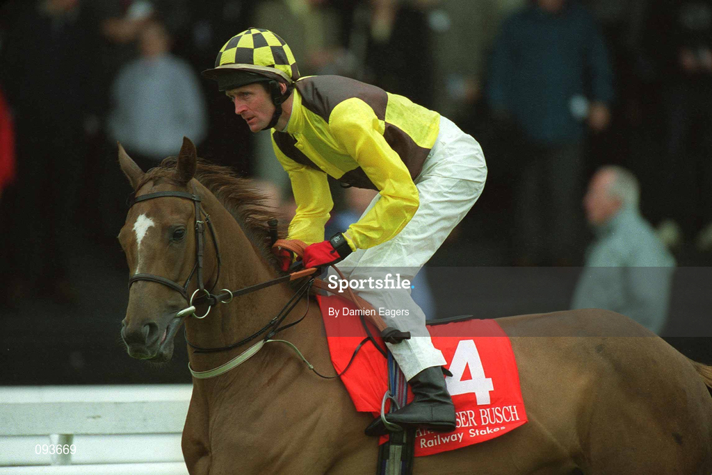 30 June 2002; Luminata with Kevin Manning up at The Curragh Racecourse in Kildare. Photo by Damien Eagers/Sportsfile