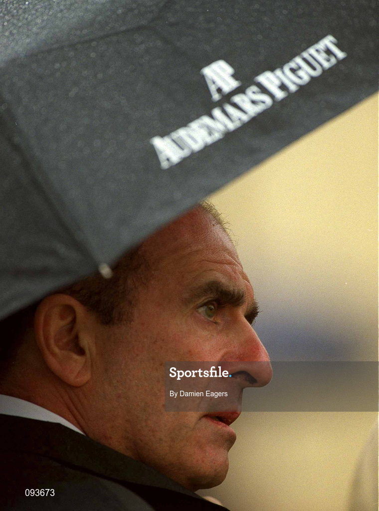 30 June 2002; Michael Tabor at The Curragh Racecourse in Kildare. Photo by Damien Eagers/Sportsfile