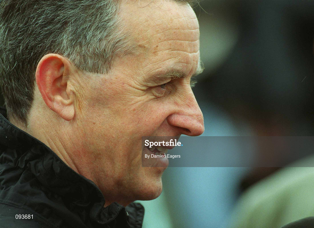 30 June 2002; Trainer Jim Bolger at The Curragh Racecourse in Kildare. Photo by Damien Eagers/Sportsfile
