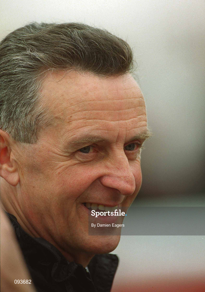 30 June 2002; Trainer Jim Bolger at The Curragh Racecourse in Kildare. Photo by Damien Eagers/Sportsfile