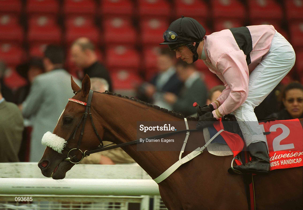 30 June 2002; Social Harmony, with Pat Shanahan up, at The Curragh Racecourse in Kildare. Photo by Damien Eagers/Sportsfile