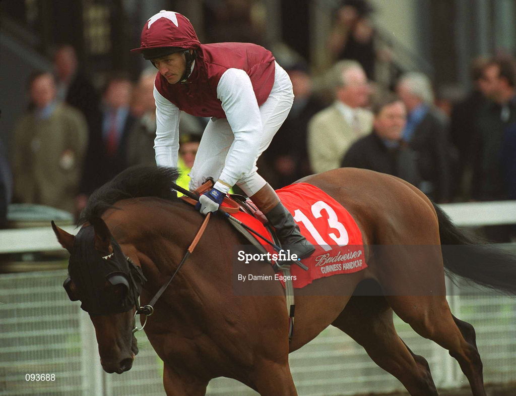 30 June 2002; Egyptian, with Niall McCullagh up, at The Curragh Racecourse in Kildare. Photo by Damien Eagers/Sportsfile