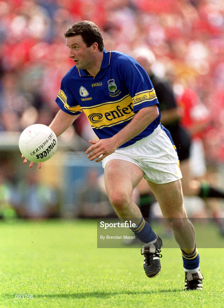 14 July 2002; Brendan Cummins of Tipperary during the Bank of Ireland Munster Senior Football Championship Final match between Cork and Tipperary at Semple Stadium in Thurles, Tipperary. Photo by Brendan Moran/Sportsfile