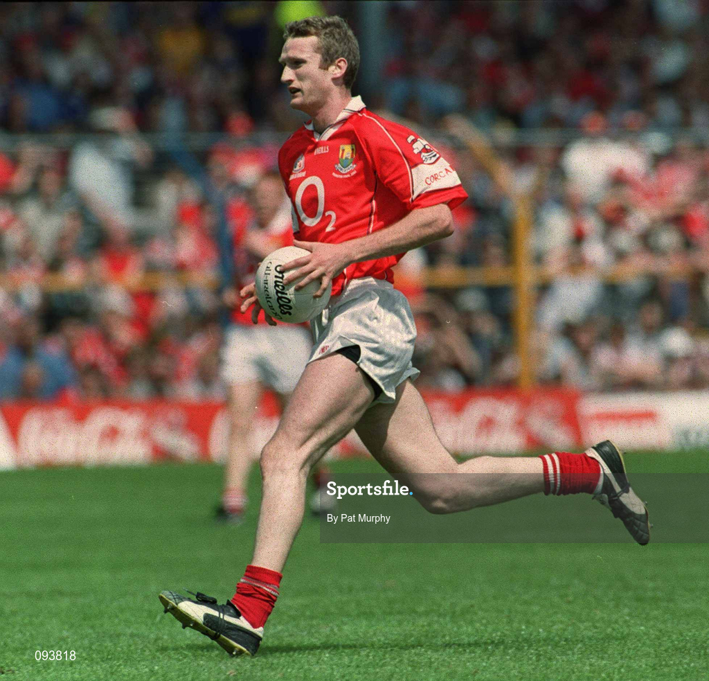 14 July 2002; Nicholas Murphy of Cork during the Bank of Ireland Munster Senior Football Championship Final match between Cork and Tipperary at Semple Stadium in Thurles, Tipperary. Photo by Pat Murphy/Sportsfile