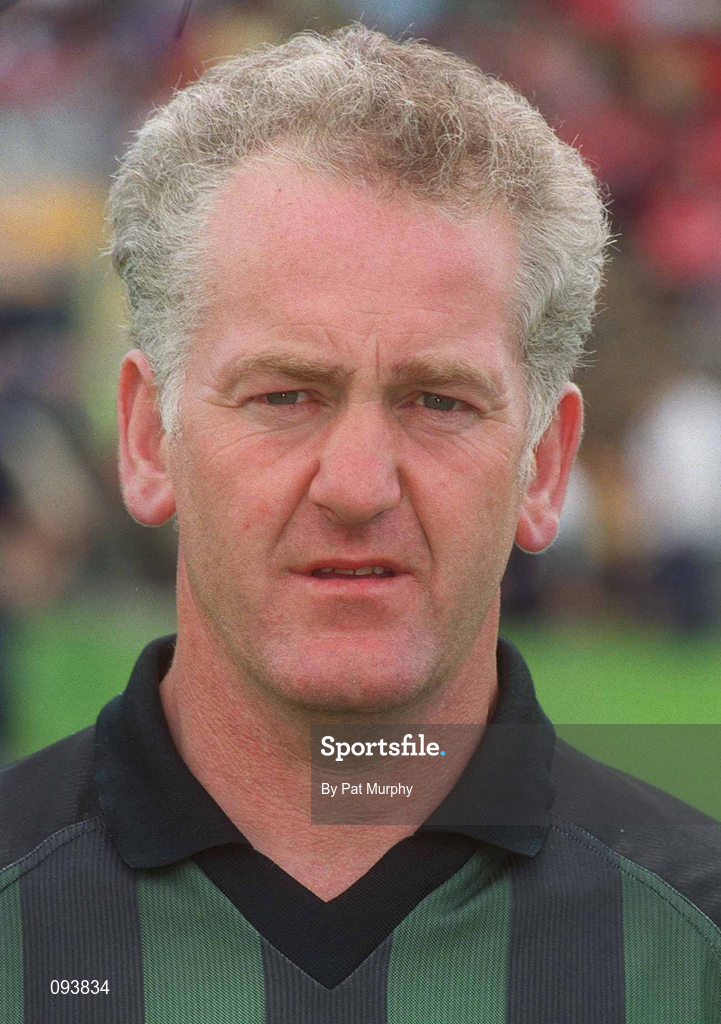 14 July 2002; Linesman Eddie Whelan prior to the Bank of Ireland Munster Senior Football Championship Final match between Cork and Tipperary at Semple Stadium in Thurles, Tipperary. Photo by Pat Murphy/Sportsfile