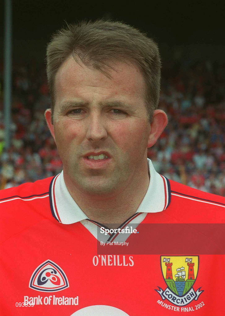 14 July 2002; Colin Corkery of Cork prior to the Bank of Ireland Munster Senior Football Championship Final match between Cork and Tipperary at Semple Stadium in Thurles, Tipperary. Photo by Pat Murphy/Sportsfile