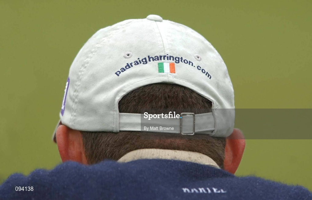 30 June 2002; Padraig Harrington during the Murphy's Irish Open at Fota Island in Cork. Photo by Matt Browne/Sportsfile