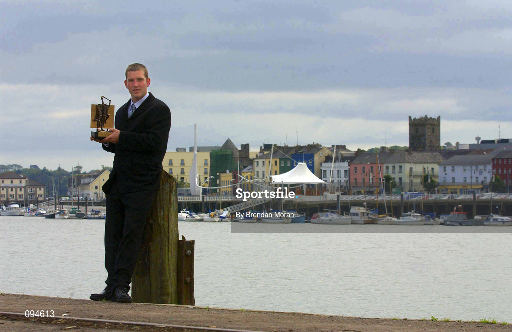 23 July 2002; Waterford hurler Ken McGrath who was named Vodafone GAA All-Stars Player of the Month for June at a luncheon at the Granville Hotel in Waterford. Photo by Brendan Moran/Sportsfile
