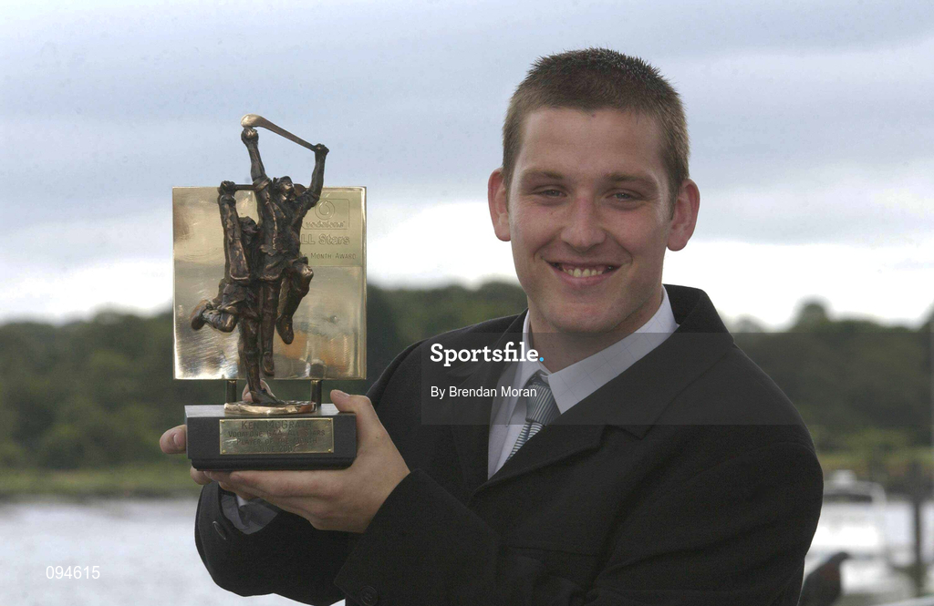 23 July 2002; Waterford hurler Ken McGrath who was named Vodafone GAA All-Stars Player of the Month for June at a luncheon at the Granville Hotel in Waterford. Photo by Brendan Moran/Sportsfile