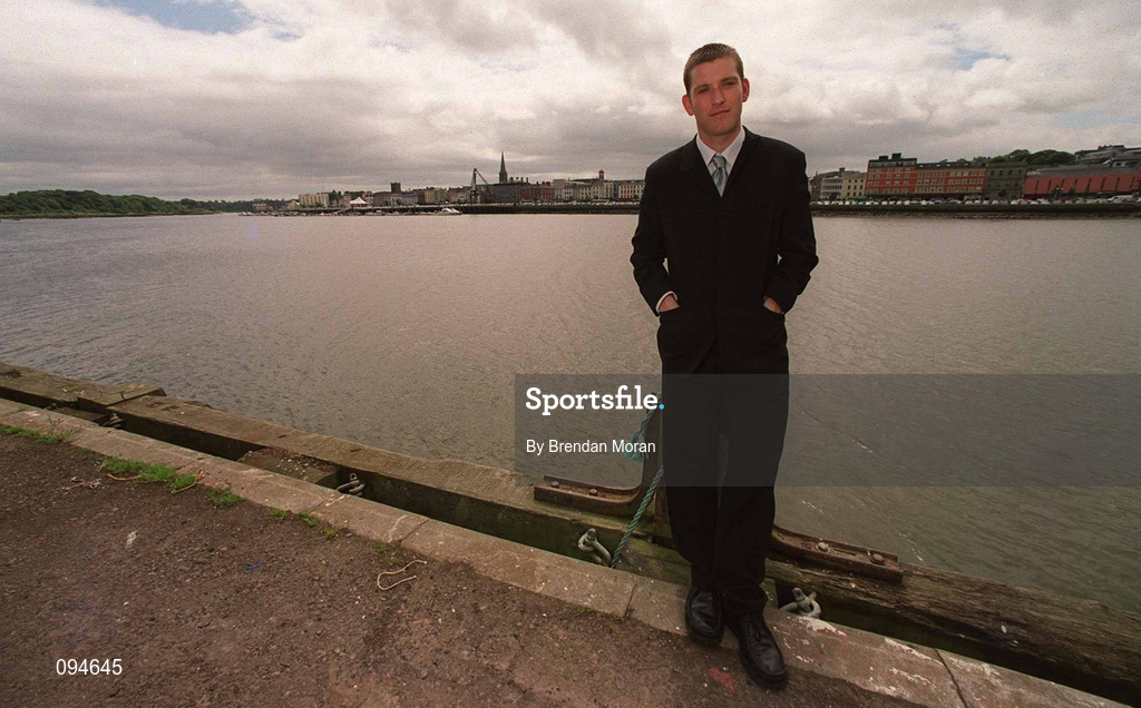 23 July 2002; Waterford hurler Ken McGrath who was named Vodafone GAA All-Stars Player of the Month for June at a luncheon at the Granville Hotel in Waterford. Photo by Brendan Moran/Sportsfile