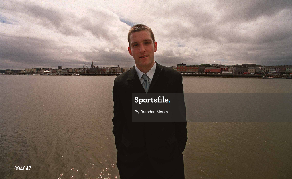 23 July 2002; Waterford hurler Ken McGrath who was named Vodafone GAA All-Stars Player of the Month for June at a luncheon at the Granville Hotel in Waterford. Photo by Brendan Moran/Sportsfile