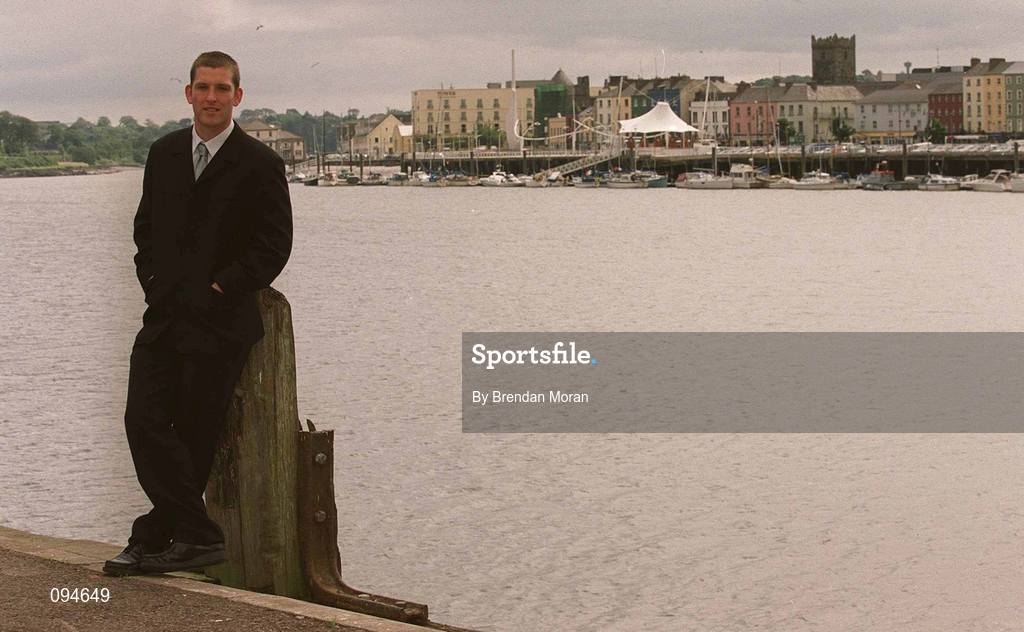 23 July 2002; Waterford hurler Ken McGrath who was named Vodafone GAA All-Stars Player of the Month for June at a luncheon at the Granville Hotel in Waterford. Photo by Brendan Moran/Sportsfile