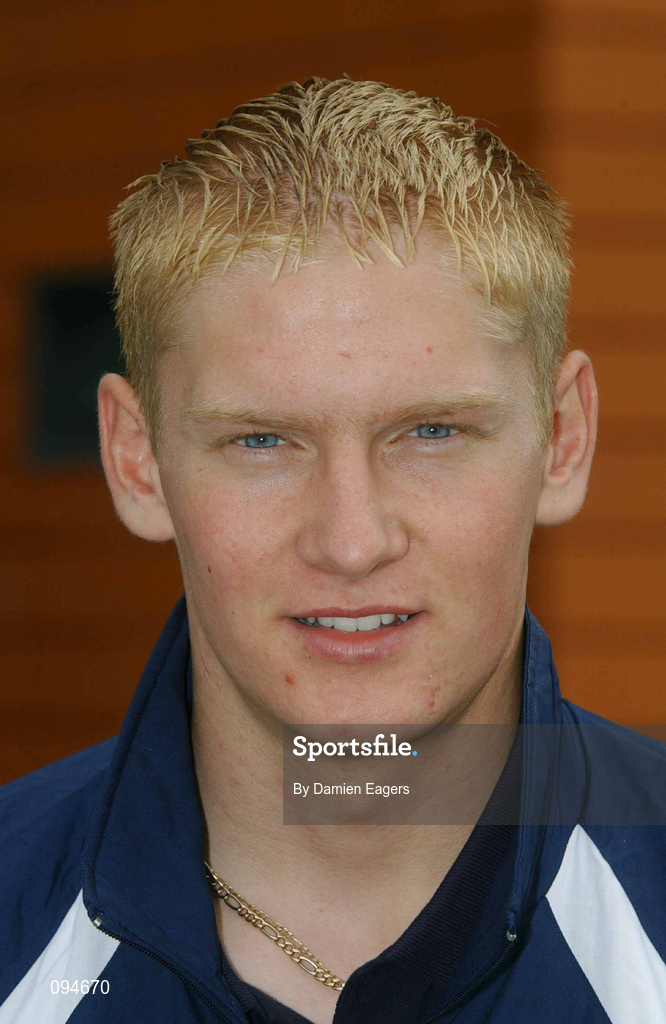 24 July 2002; Participant Clive Ross of Shelbourne at the FAI/DCU Diploma Programme presentation ceremony. Photo by Damien Eagers/Sportsfile
