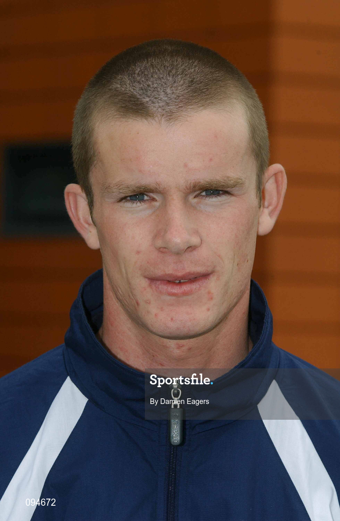 24 July 2002; Participant Finbarr Lynch of An Garda Síochana at the FAI/DCU Diploma Programme presentation ceremony. Photo by Damien Eagers/Sportsfile
