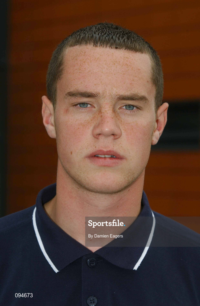 24 July 2002; Participant Glen Lacey of Shamrock Rovers at the FAI/DCU Diploma Programme presentation ceremony. Photo by Damien Eagers/Sportsfile