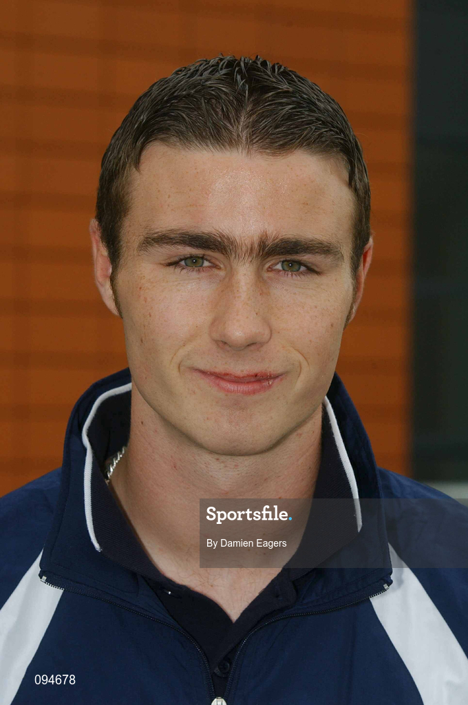 24 July 2002; Participant Sean Dillon of Longford Town at the FAI/DCU Diploma Programme presentation ceremony. Photo by Damien Eagers/Sportsfile