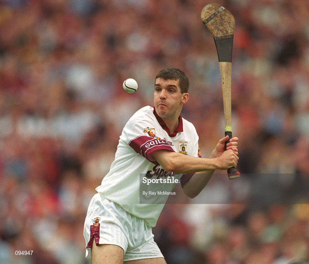 28 July 2002; Michael Crimmins of Galway during the Guinness All-Ireland Senior Hurling Championship Quarter-Final match between Clare and Galway at Croke Park. Photo by Ray McManus/Sportsfile