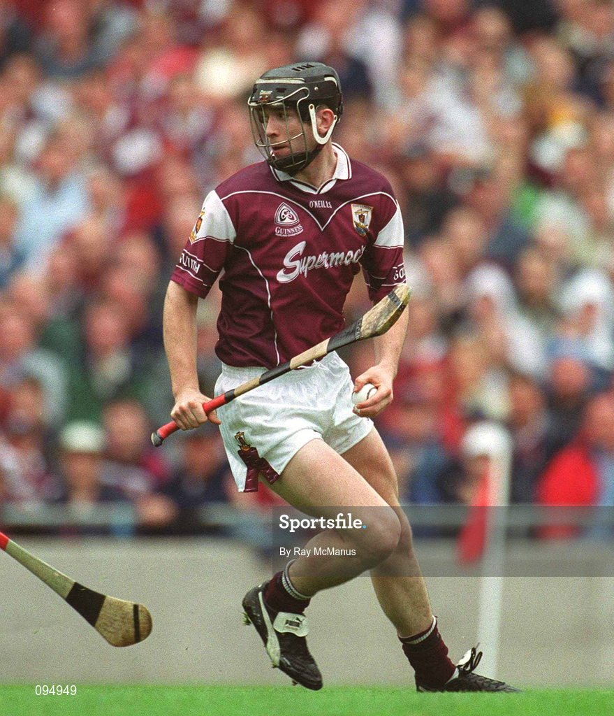 28 July 2002; Diarmuid Cloonan of Galway during the Guinness All-Ireland Senior Hurling Championship Quarter-Final match between Clare and Galway at Croke Park. Photo by Ray McManus/Sportsfile